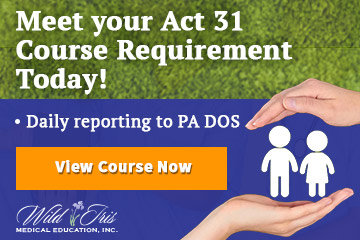Meet your Act 31 Course Requirement Today!