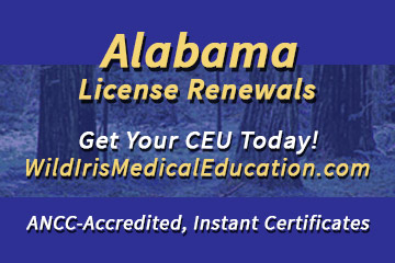 License Renewal for Alabama. Wild Iris Medical Education Nursing Licenses Info